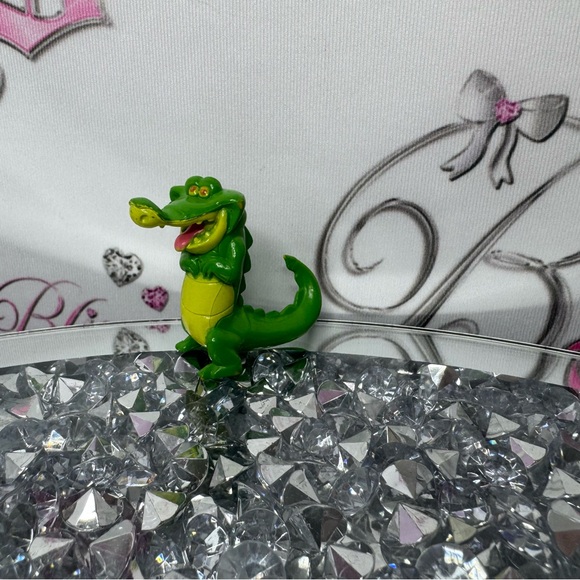 Disney Peter Pan Crocodile Tick Tock Mini Figure smirking laughing teeth - Picture 4 of 5